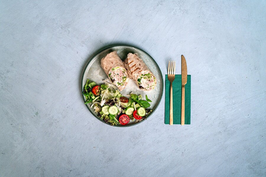 Ton Balıklı Wrap